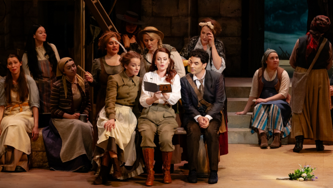 Operas pirmizrāde, foto: Agnese Zeltiņa