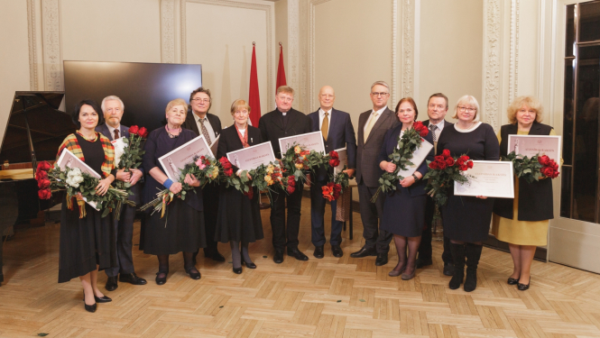 MK un KM Atzinības rakstu saņēmēju kultūrā godināšana