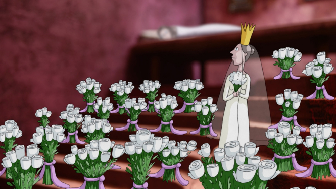 Kadrs no Signes Baumanes filmas “Mans laulību projekts”