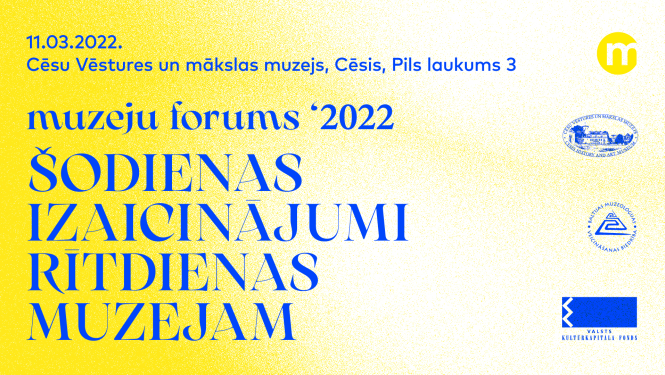 Muzeju foruma vizuālais materiāls