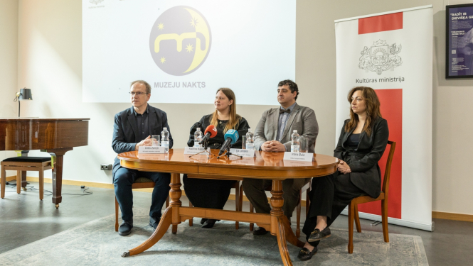 Muzeju nakts 2024 mediju pasākums, foto: Oskars Artūrs Upenieks / Kultūras ministrija