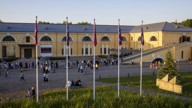 Muzeju nakts norises Rotko muzejā, Daugavpilī, foto: Didzis Grodzs