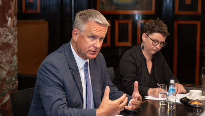 Kultūras ministrs Nauris Puntulis