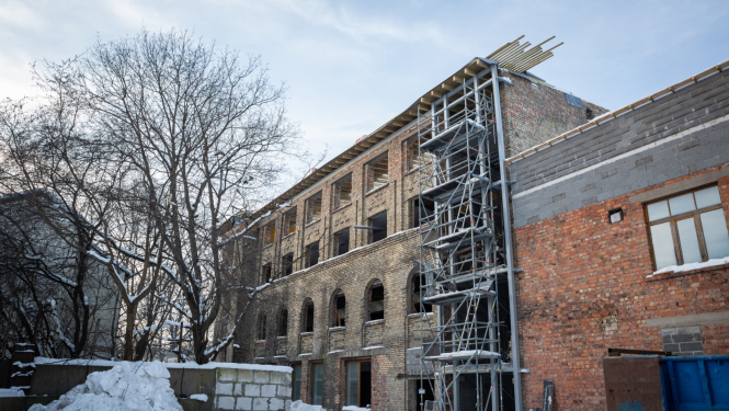 Ēkas Slokas ielā 52b fasāde