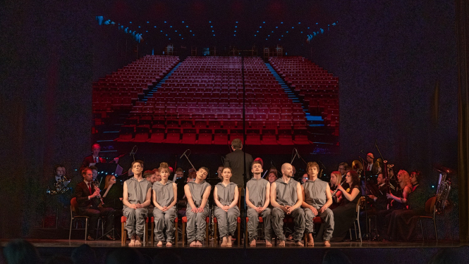 Orķestris "Rīga" un "Rīgas pantomīma",foto: F64