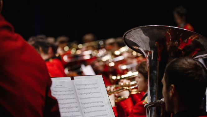 Pūtēju orķestris, foto no LNKC arhīva