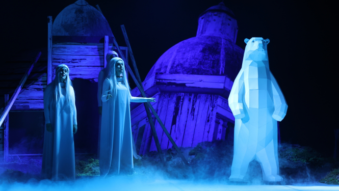 Muzikālā pasaka pieaugušajiem „Pa Laimes lāča pēdām”, foto: Džeina Saulīte