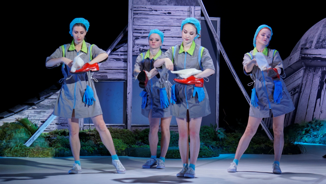 Izrāde “Pa Laimes lāča pēdām”, foto: Gatis Timofejevs