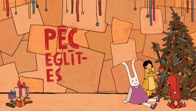 Ziemassvētku koncertizrādes “Pēc eglītes!” vizuālais materiāls