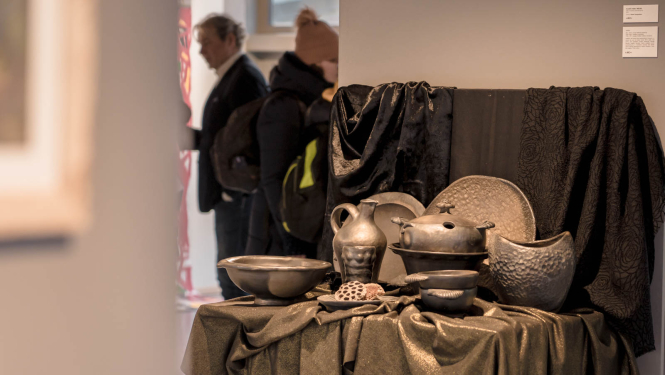 Izstādes atklāšana