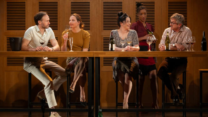 Iestudējums “Pelikāni un vīnogas”, foto: Jānis Deinats