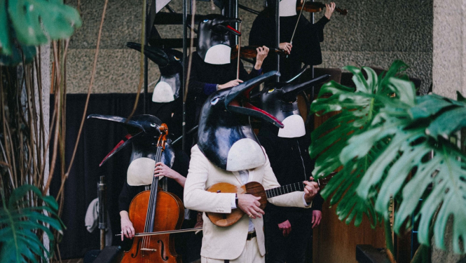 Britu muzikālā apvienība "Penguin Cafe"