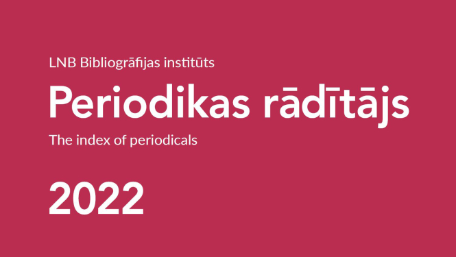 2022. gada periodikas rādītājs