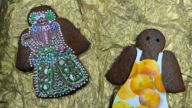 Divas piparkūku figūriņas