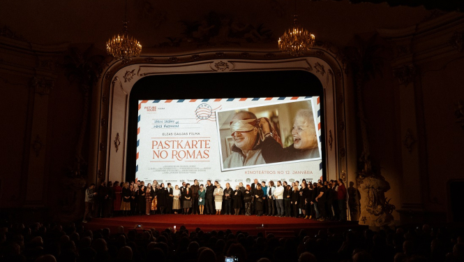 Filmas pirmizrādes pasākums kinoteātrī "Splendid Palace", foto: Andrejs Strokins