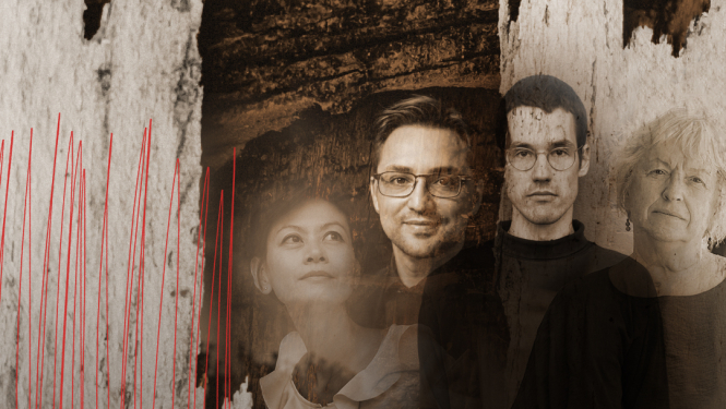 Kolāža ar ārvalstu dzejniekiem