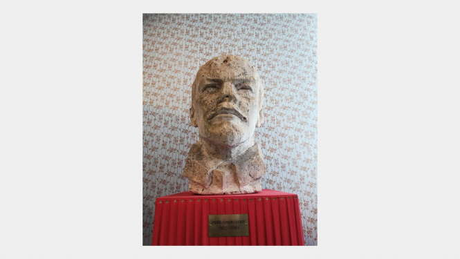 Tiešsaistes diskusijas vizuālais materiāls, foto: LNVM