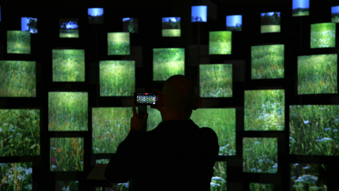 Dziesmu un deju svētku ekspozīcija “Dziesmusvētku telpa” Mežaparkā