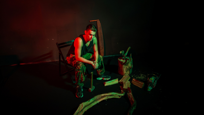 Monoizrāde “Kocenieki un tāsenieces”, foto: Oskars Vītoliņš