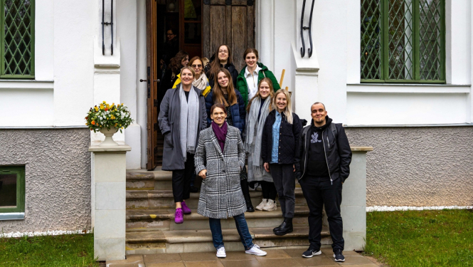 LKA kultūras mantojuma jomas praktiķi Stāmerienā, Latvijā