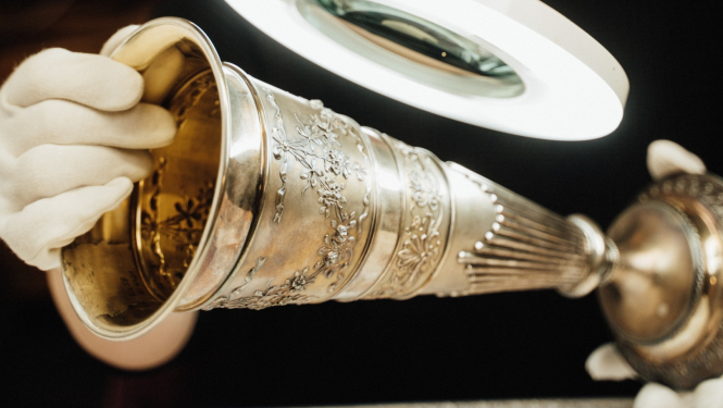 Restaurācijas darba process, foto: Jānis Romanovskis.