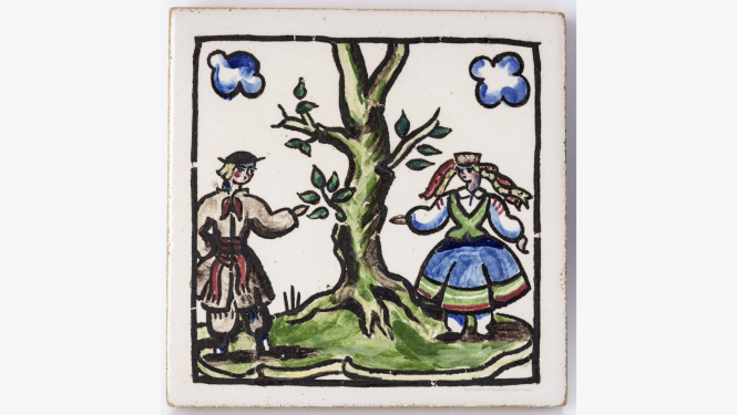 Paliktnis. Latvija, P. Bēma flīžu fabrika. 20. gs. 30. gadi. Rīgas vēstures un kuģniecības muzeja krājums.