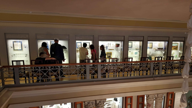 Rīgas vēstures un kuģniecības muzeja Kolonnu zāle