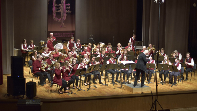 Pūtēju orķestra koncerts, foto: Jānis Puriņš