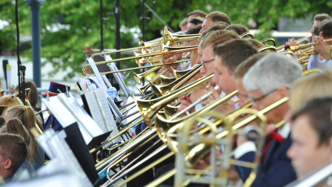 Kurzemes pūtēju orķestru svētki, foto no LNKC arhīva.