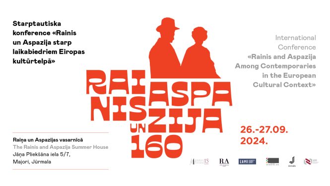 Konferences “Rainis un Aspazija starp laikabiedriem Eiropas kultūrtelpā” afiša