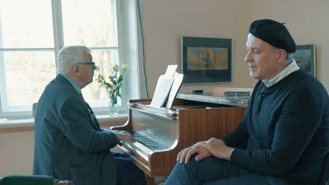 Raimonds Pauls un Andris Keišs