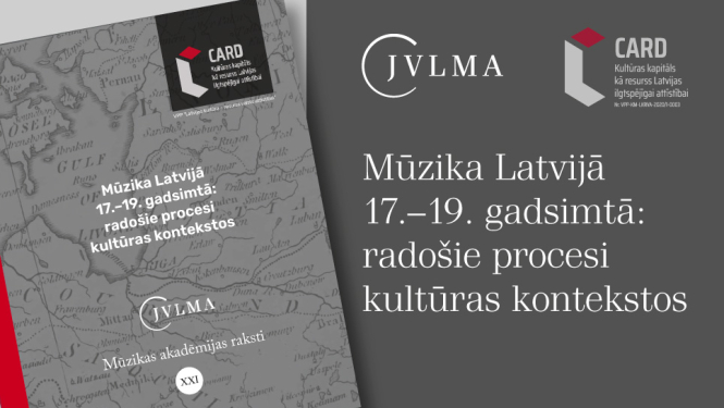 JVLMA muzikoloģijas žurnāla "Mūzikas akadēmijas raksti" XXI numurs