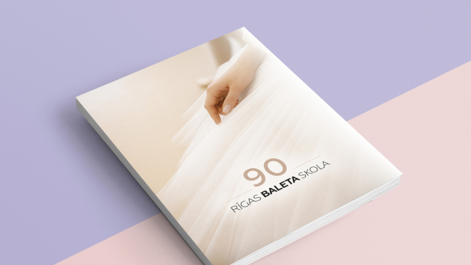 Grāmata "Rīgas Baleta skolai 90"