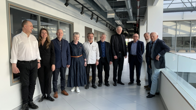 Latvijas Reģionālās arhitektūras akadēmijas pārstāvji