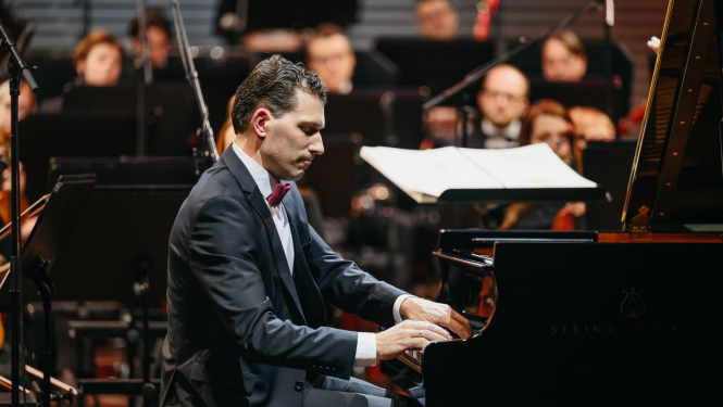 Pianists Reinis Zariņš, foto: Edgars Pohevičs