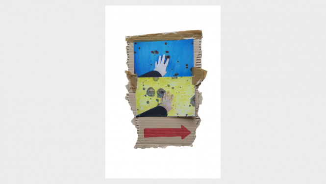 Saša Kurmazs (Sasha Kurmaz, UA), bez nosaukuma, no sērijas “Sarkanais zirgs”, 2022–2024