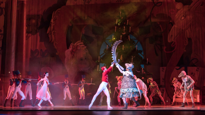 Skats no baleta "Riekstkodis", foto: Monta Tīģere