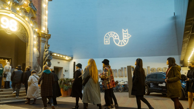 Rīgas Starptautiskā kino festivāla apmeklētāji, foto: Andrejs Strokins