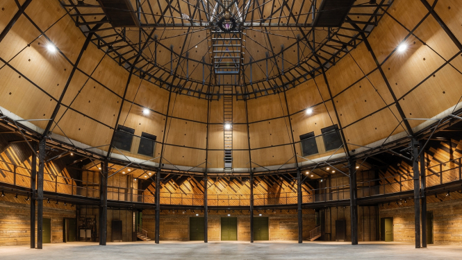 Rīgas cirka vēsturiskās arēnas pārbūve. Foto: Vladimirs Svetlovs