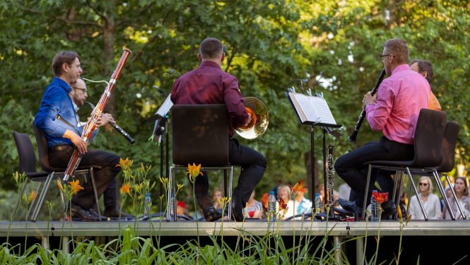 Dienvidkurzemes festivāla “Rimbenieks” koncerts Aizputē, foto: Jānis Vecbrālis