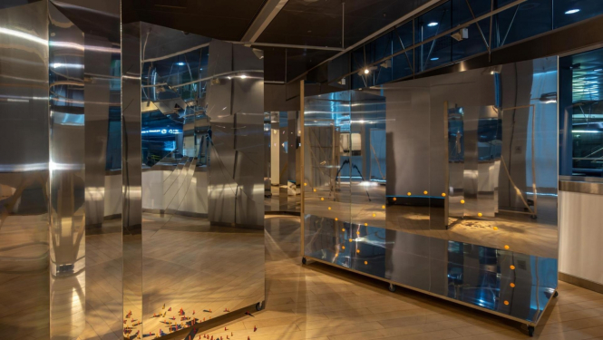 Kriša Salmaņa izstāde “Bezdarbības māktie ziloņi”, foto: Kristians Luhaers