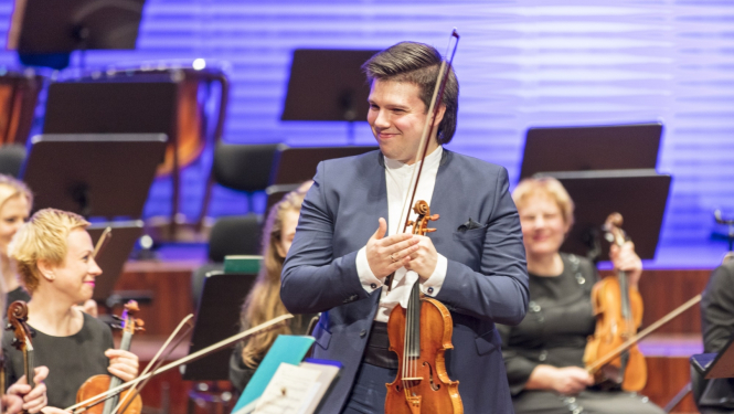 Vijolnieks Sergejs Dogadins, foto: Jānis Vecbrālis