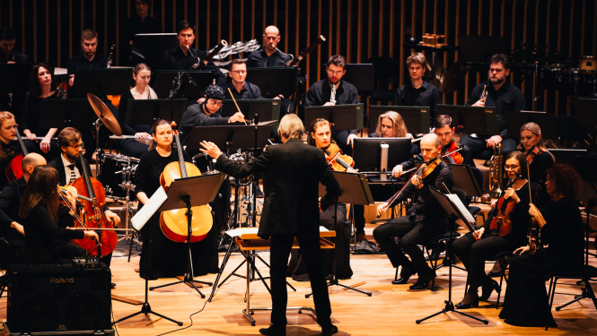 Valsts kamerorķestris “Sinfonietta Rīga”, foto: Kristaps Anškens