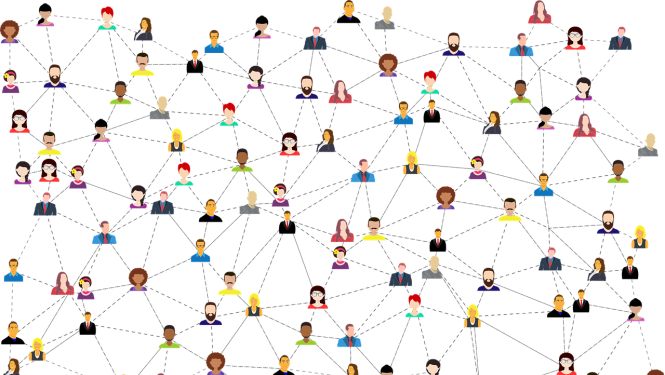 Grafika ar cilvēku attēliem