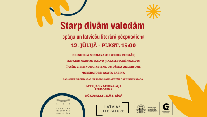 Starp divām valodām: spāņu un latviešu literārā pēcpusdiena Latvijas Nacionālajā bibliotēkā