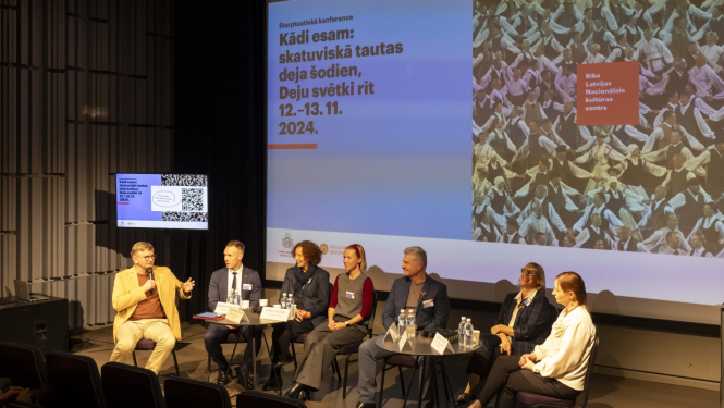 Starptautiskā konference “Kādi esam: skatuviskā tautas deja šodien, Deju svētki rīt”, foto: Didzis Grodzs