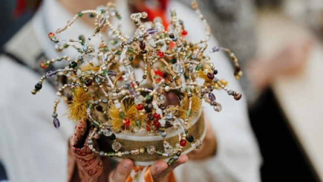 Tautas tērpa galvas rota