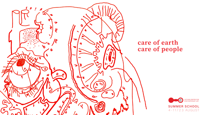 Latvijas Laikmetīgās mākslas centra Vasaras skolas vizuālais materiāls