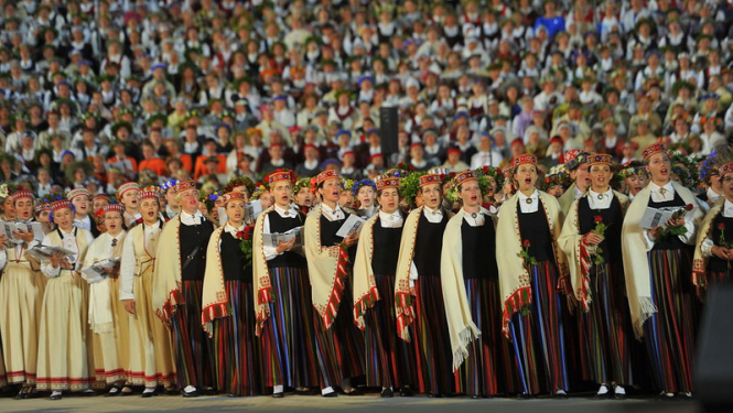 Dziesmu un Deju svētki, foto: LNKC arhīvs.