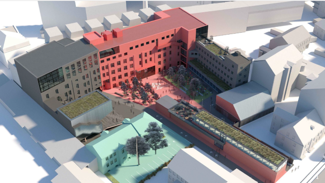 Tabakas fabrikas radošais kvartāls, NRJA vizualizācija.